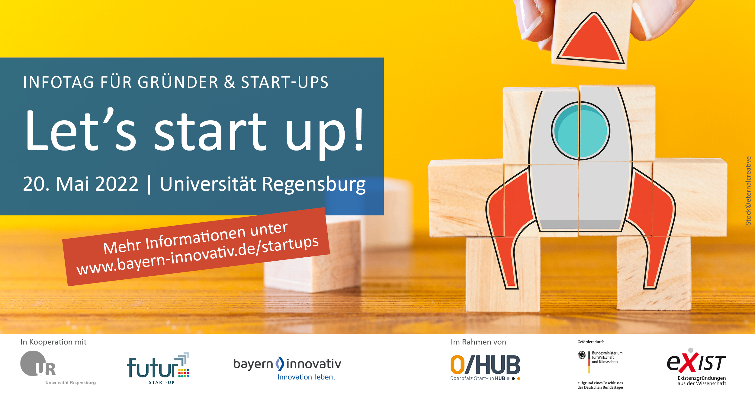 Let’s start-up: Alle Infos rund ums Gründen an einem Nachmittag!